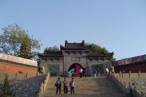Twin Pogoda Temple visitors